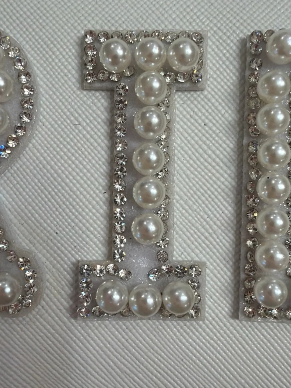 Bride Embellished White Bridal Clutch
